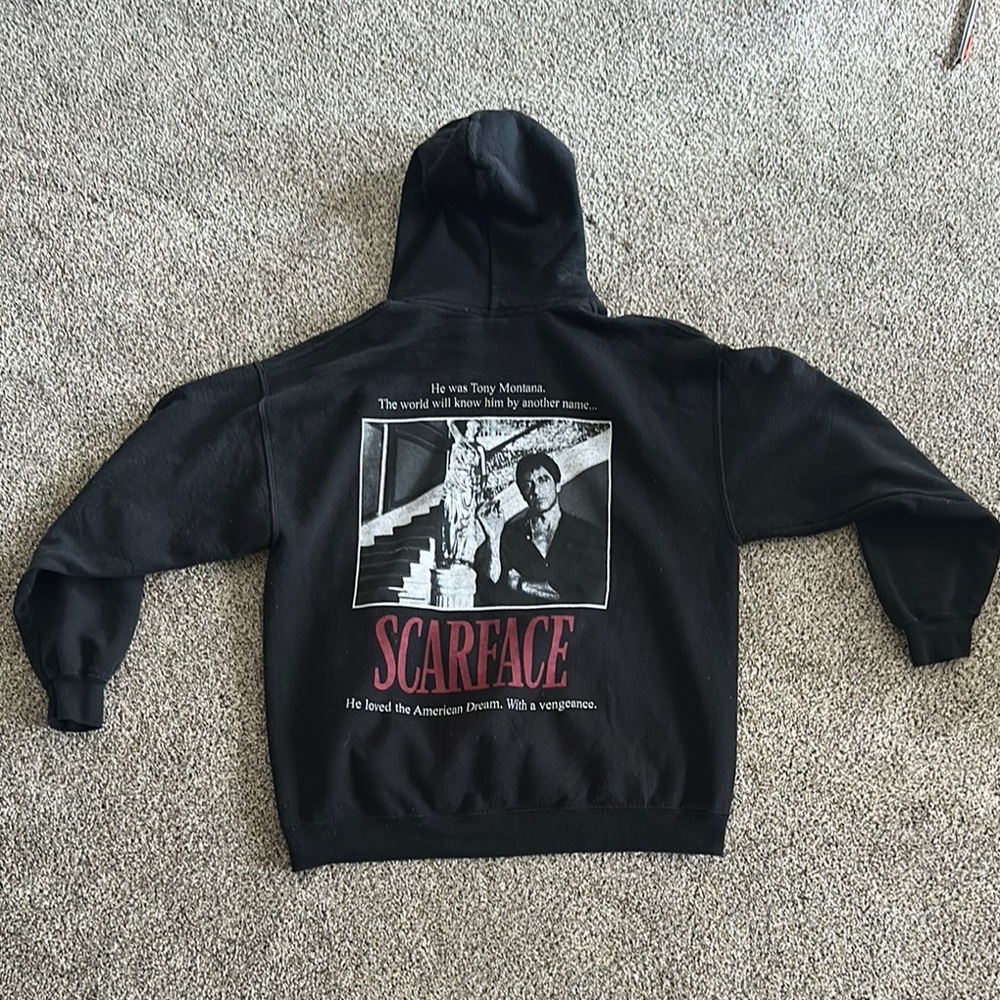 Scarface Black Hoodie